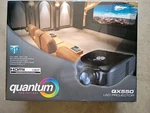 Quantum QX550 Led Projector 1080P Hdmi. Fixed Price $250.00.