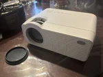 Sainyer Hd Mulitmedia White A3 Mini Projector. Fixed Price $45.00.