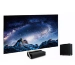 Hisense 100L8D 4K Short Throw Smart Laser Projector, 3000 Ansi + Screen And Sub. Fixed Price $1950.00.