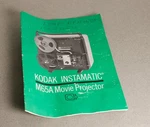 Manual For Vintage Kodak Instamatic M65A Movie Projector 8MM, Super. Fixed Price $14.95.