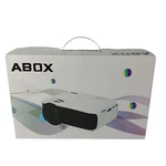 Abox T22 Led Video Projector W/remote & Cables White 800*480/4:3/16:9 Bundle. Fixed Price $68.75.