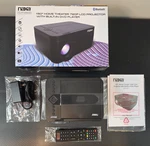 Naxa NVP-2500, 150" Home Theater 720P Lcd Projector With Built-in Dvd Player &. Fixed Price $85.55.