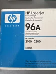 Genuine Oem Hp Laserjet Black C4096A Toner Cartridge For 2100 2200. Fixed Price $19.90.