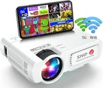 Shou Portable 5G Wifi Video-projector 2022 Upgraded Movie. Fixed Price $74.99.
