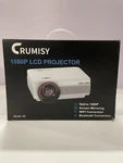 Crumisy 1080P Projector With 5G Wifi Bluetooth And Screen. Fixed Price $25.99.
