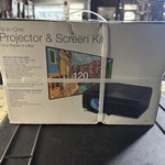 Memorex All-in-one Projector & Screen Kit MPJ302VP Bluetooth. Fixed Price $40.00.
