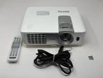 Benq HT1075 1080P 3D Home Theater Projector White And Silver Good. Fixed Price $284.95.