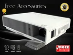 Casio XJ-M245 Dlp Projector 4K Laser/led Hybrid 2500 Lumens Pc 3D Ready W/kit. Fixed Price $108.80.