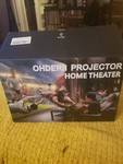 Ohderii Projector Home Theater 720P Open Box. Fixed Price $19.99.