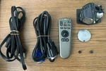 Infocus LP70 Lamp, Remote And Cords Bundle Lot - Pulled From Working Unit. Fixed Price $19.99.