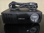 Infocus IN1110 297 Lamp Hours 2100 Lumens Xga Mobile Projector W/ Power Cord. Fixed Price $45.00.