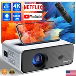 4K Projector 35000LMS Android Netflix 1080P 5G Wifi Bt Video Home Theater 210". Fixed Price $70.39.