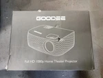 Goodee Hd Video Projector Native 1920X1080P. Fixed Price $60.00.