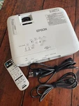 Epson Powerlite Home Cinema 1040 Projector 3LCD, 1080P Hdmi And Remote Included. Fixed Price $165.00.