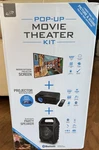 Ilive Pop Up Movie Theater Kit W/ Screen Projector & Speaker THE2021BDL New!. Fixed Price $125.00.