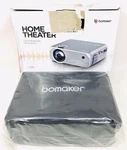 Bomaker Full Hd Multimedia Led Home Theater Projector GC555 New Damage Box. Fixed Price $89.00.