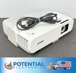 Pre Owned Epson H356A Powerlite 825+ 3LCD Projector 1722 Hrs - W/ Cord. Fixed Price $79.99.