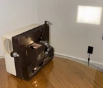 Sears Sound Super Film Projector Record Playback Magnetic 18/24 Fps. Fixed Price $185.00.
