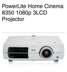 Epson Powerlite 8350 Home Theater Projector. Fixed Price $450.00.
