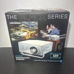 Portable Home Theater Projector 120" Entertainment Dvd Videos Games Black Series. Fixed Price $26.98.