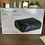 Nib Crenova XPE460 Lcd Video Projector (white) 800X480 Resolution. Fixed Price $12.00.