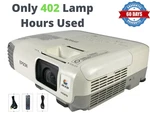 Epson Powerlite X17 3LCD Projector 2700 Lumens Movie Hdmi - Only 402 Hours Used!. Fixed Price $141.10.