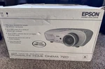 Epson Projector Model EMP-TW720 3LCD With Hdmi Box Tested. Fixed Price $70.00.