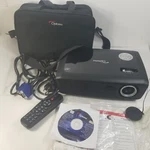 Optoma PRO160S Dlp Projector Portable 2800 Ansi Home Theater 1080P W/bundle. Fixed Price $179.99.