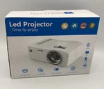 Time Play Led Projector Usb, Hdmi, Tf, Av, 6:9 Qvag, Smallest Size, New. Fixed Price $38.75.