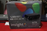New Insight 4K Android Smart Projector Is 770 Led 3D Optimized Light Engine Hdmi. Fixed Price $269.99.