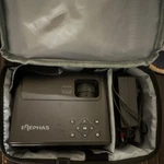 Elephas Bundle Black Theater Projector With Carrying Case. Fixed Price $25.00.