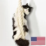 Cat Climbing Shelf Rope Tree Wall Mounted Scratching Interactive Play Toy Indoor. Fixed Price $33.99.