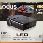 Sealed Box-locus Projectors L100 Smart 4K Hdmi 3D 1920X1080P. Fixed Price $299.00.