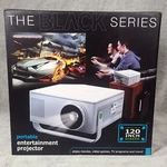 The Black Series By Shift Portable Projector - Display Up 120" Model 1503048. Fixed Price $22.95.