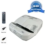 3200 Ansi 3LCD Projector Ultra Short Throw For School College Church W/bundle. Fixed Price $208.25.