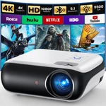 Happrun Portable Tv Smart Projector Bundle Bluetooth Indoor&outdoor 1080P Hd. Fixed Price $109.99.