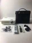 Benq W100 Dlp Home Theater Projector W/ Carry Case & Strap, Remote Extender. Fixed Price $174.97.