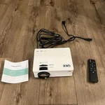 Qkk Mini Projector With Remote Tested Works QK02. Fixed Price $21.25.