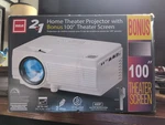 Rca 480P Lcd Home Theater Projector RPJ16. Fixed Price $20.00.