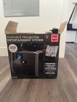 Rca Portable Projector Entertainment System Built-in Battery, Bluetooth, Black. Fixed Price $25.00.