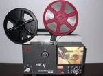 Elmo Hivision SC-18 2-TRACK Sound Super Movie Projector In Box Serviced. Fixed Price $345.00.