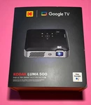 New Kodak Luma 500 Full Hd Pico Projector W/google Tv 11.0, Bluetooth & More. Fixed Price $549.99.