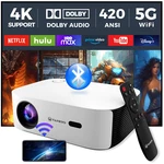 4K 1080P Wifi Bluetooth 45000LUMENS Video Led Home Theater Projectors. Fixed Price $33.66.
