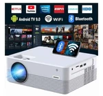 Mini Projector Android 9.0, Wi-fi, 170 Inches,youtube, Netflix, Disney+. Fixed Price $80.00.