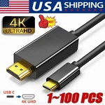 Usb To 4K Hdmi Cable Video Converter Adapter 6FT Type Cord Lot. Fixed Price $274.69.