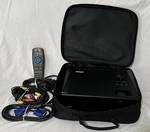 Vivitek D825MS Dlp Projector With Case, Remote, Cables Preowned Tested Works!!. Fixed Price $64.99.