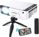 Hopfrog 1080P Projector W/ Wifi Tripod Mount Bundle Portable Phone. Fixed Price $49.95.