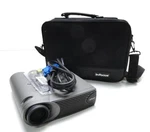 Infocus LP335 Portable Projector With Case And Executive Plus Remote Control. Fixed Price $125.00.