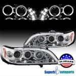 Fits 1998-2002 Honda Accord Projector Headlights Led Bar 98-02 Halo Lamps. Fixed Price $135.98.