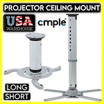 Extendable Projector Mount Adjustable Swivel Ceiling Bracket Lcd Dlp 22LB 44LB. Fixed Price $51.49.